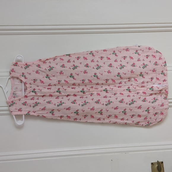 Up To 6M Mudpie Pink Floral Lightweight Sleepsack Mud Pie With Matching Pouch - Picture 1 of 14